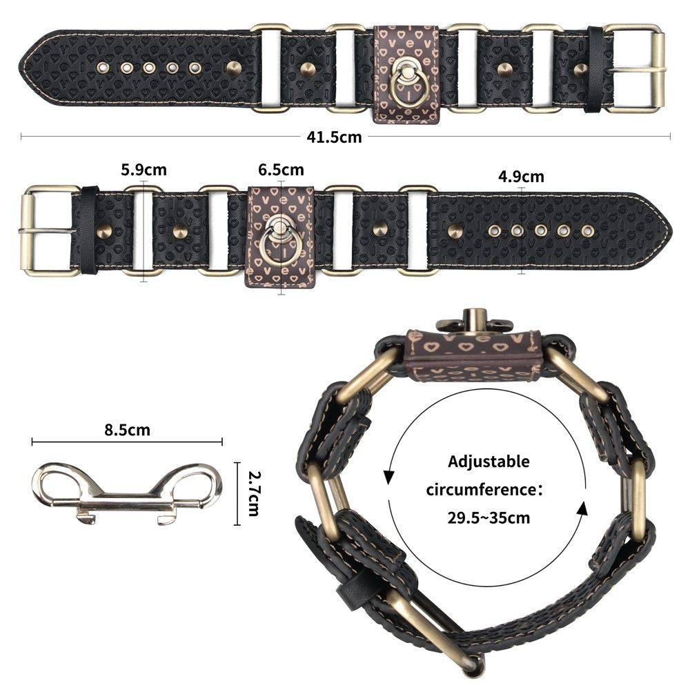 Кандали на щиколотки Rebellion Reign Ankle Cuffs (коричневий)