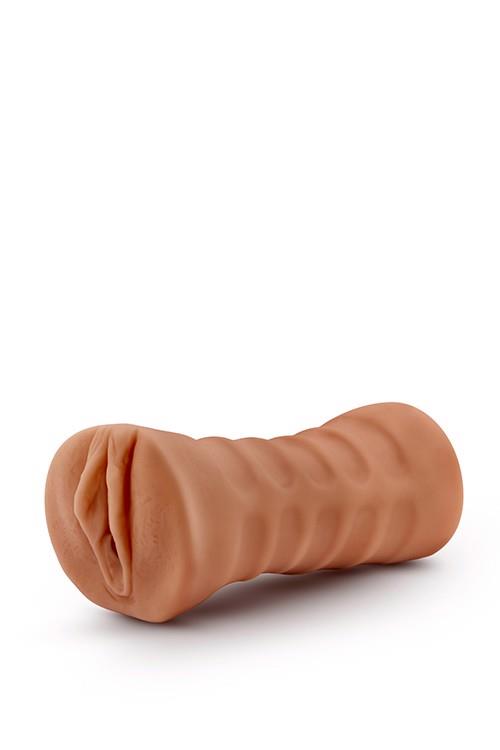 Мастурбатор с вибрацией M For Men Julieta (коричневый)