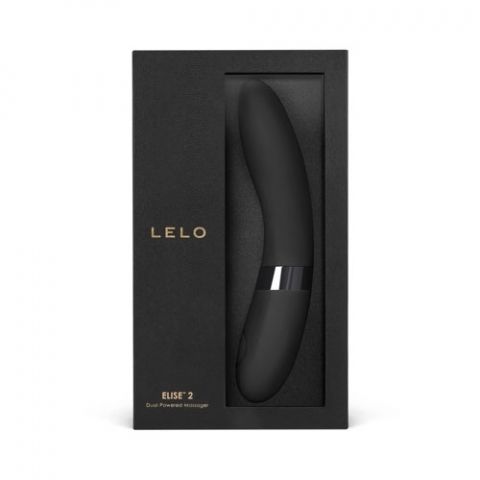 Вибратор Lelo Elise 2, 22 см (черный)