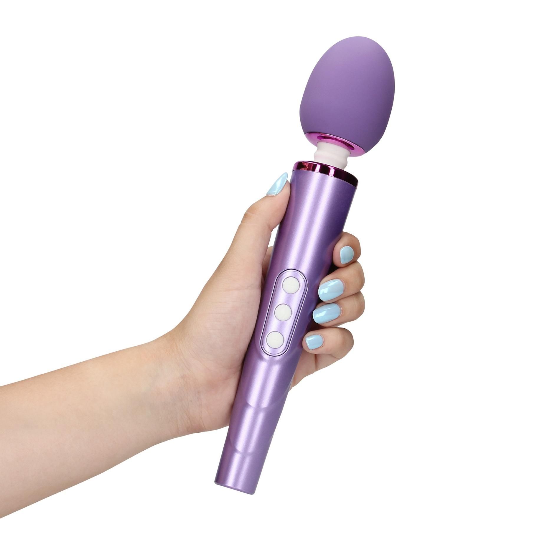 Вибромассажер Loveline Wand, 25.5 см (фиолетовый)