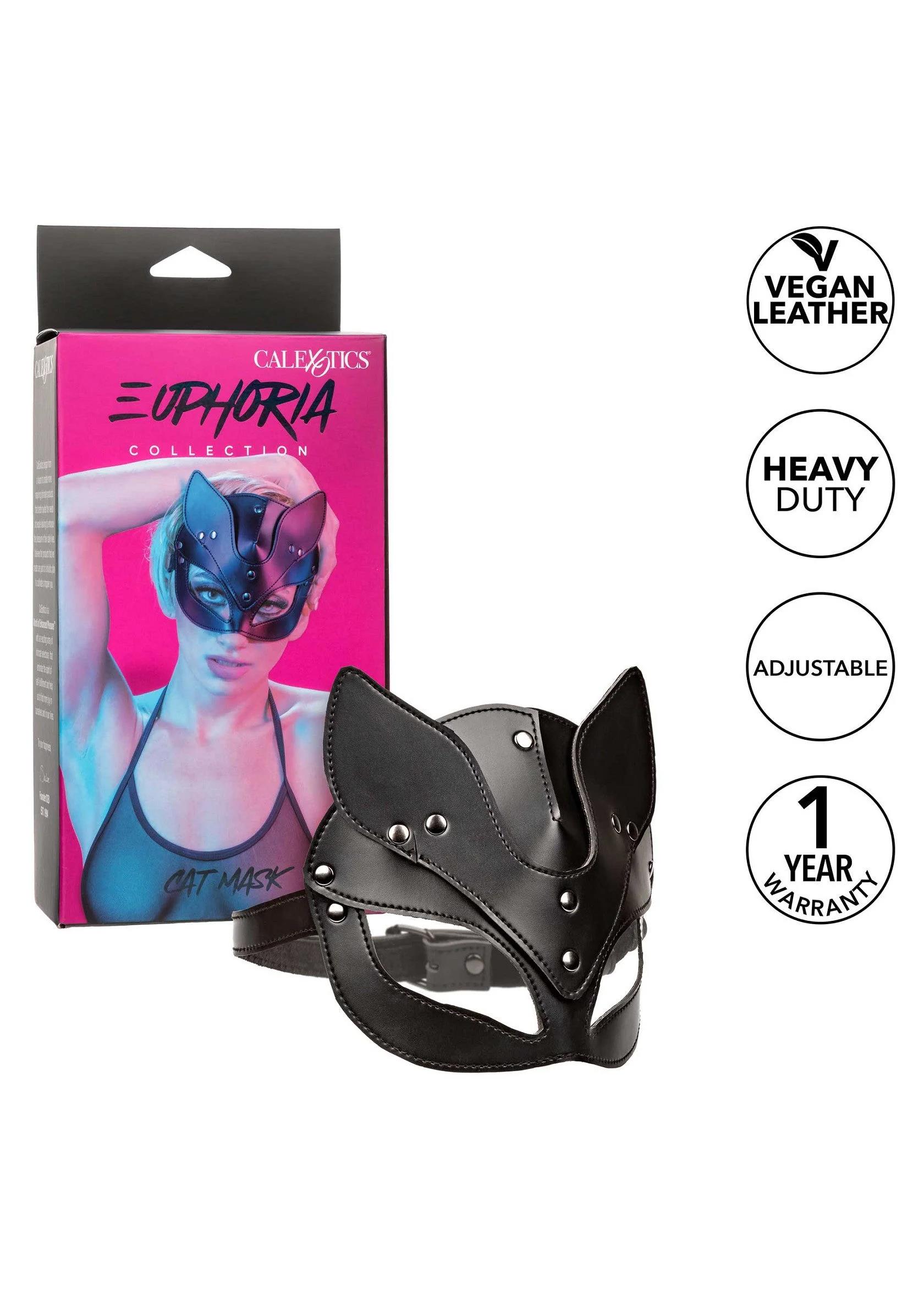 Scala Euphoria Collection - Maska na oczy, Czarny, One size