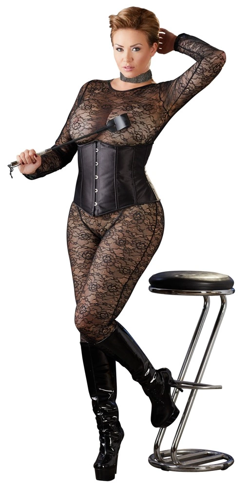 Корсет Cottelli Collection Underbust, 2XL (черный)