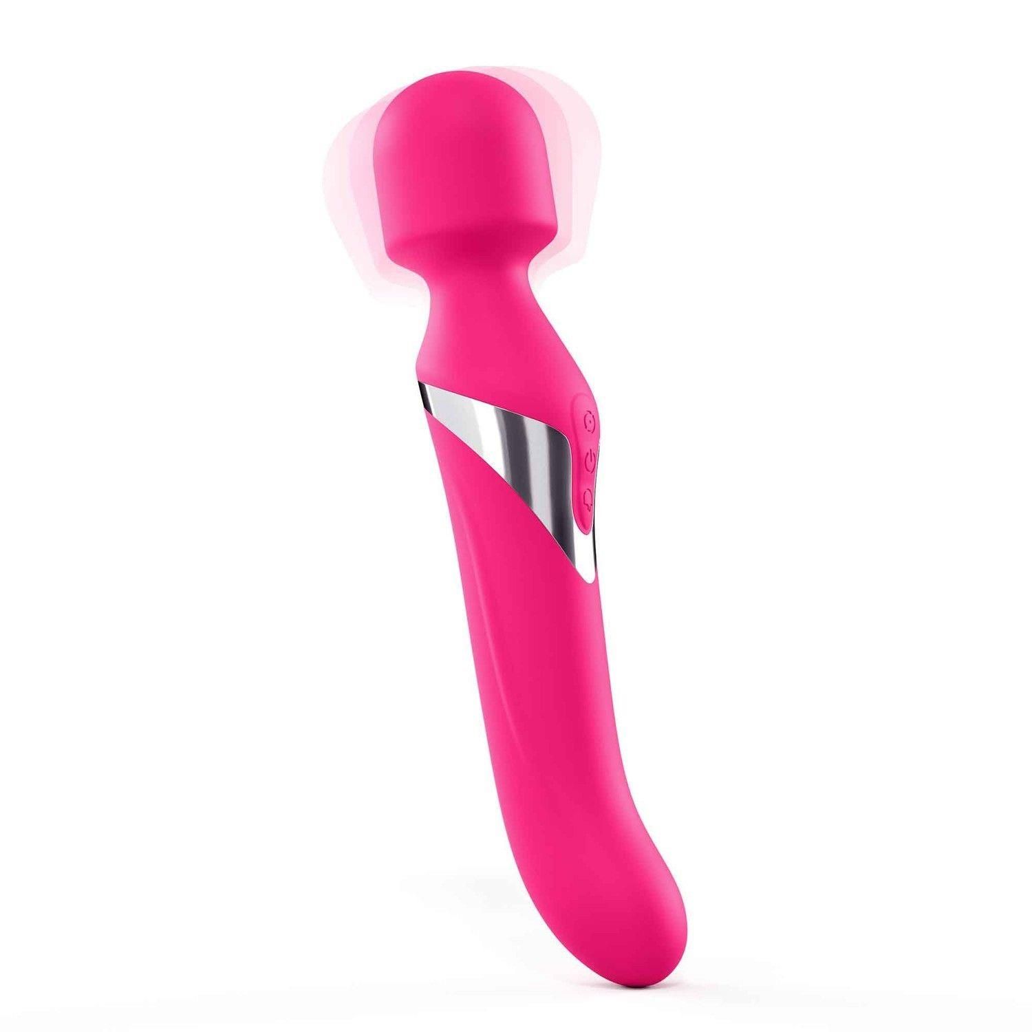 Вібратор Dorcel Dual Orgasms, 24 см (рожевий)