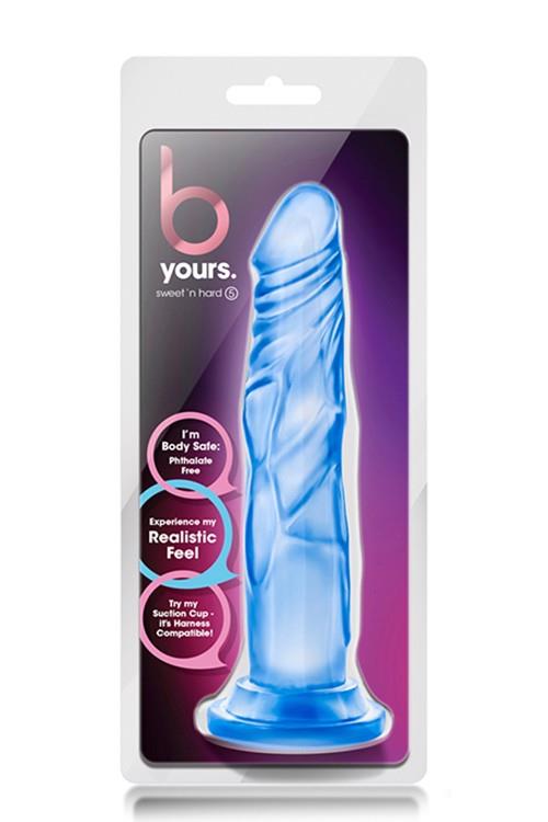 Фаллоимитатор B Yours Sweet N Hard 5, 19 см (голубой)