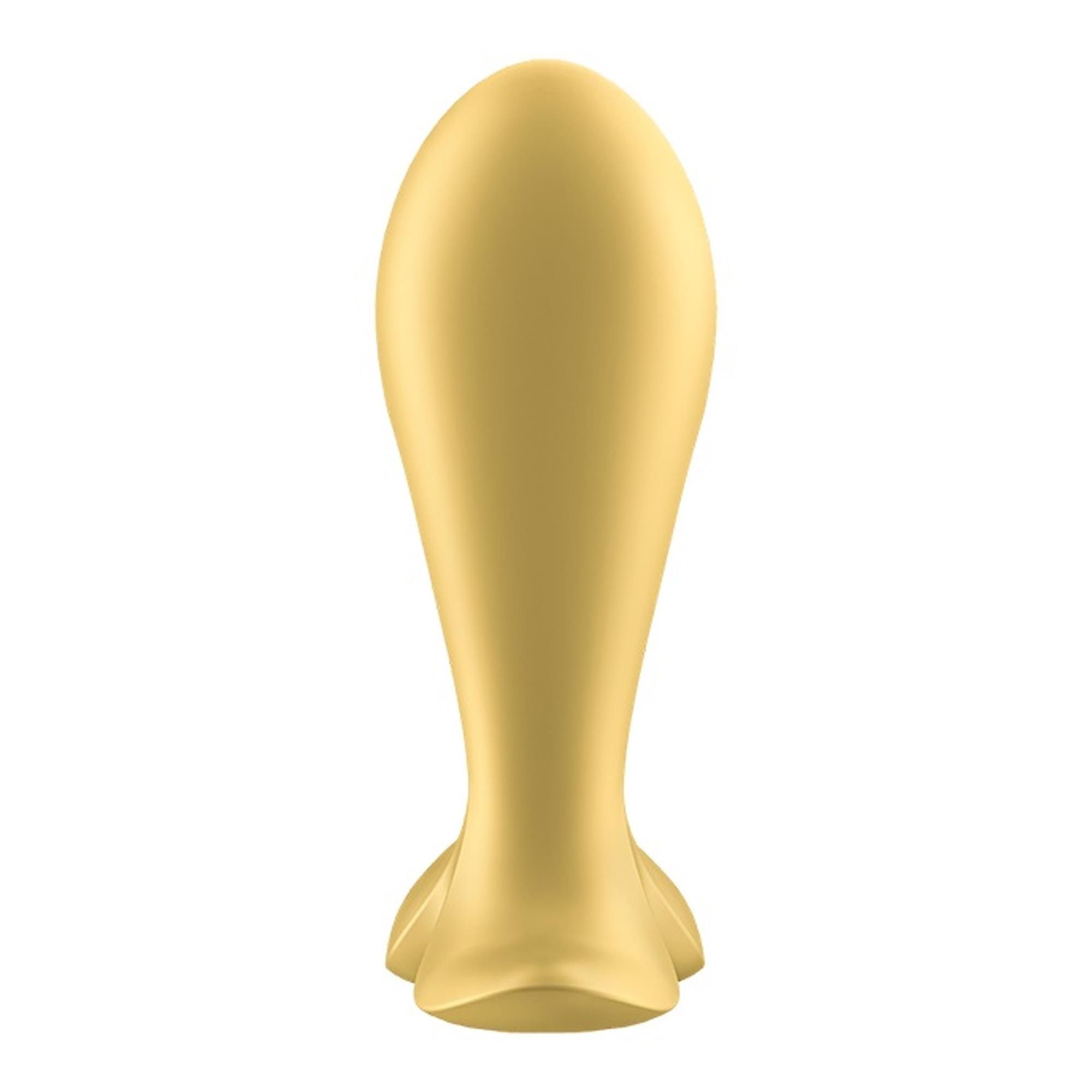 Анальна пробка з вібрацією Satisfyer Intensity Plug, 11,3 см (золотий)