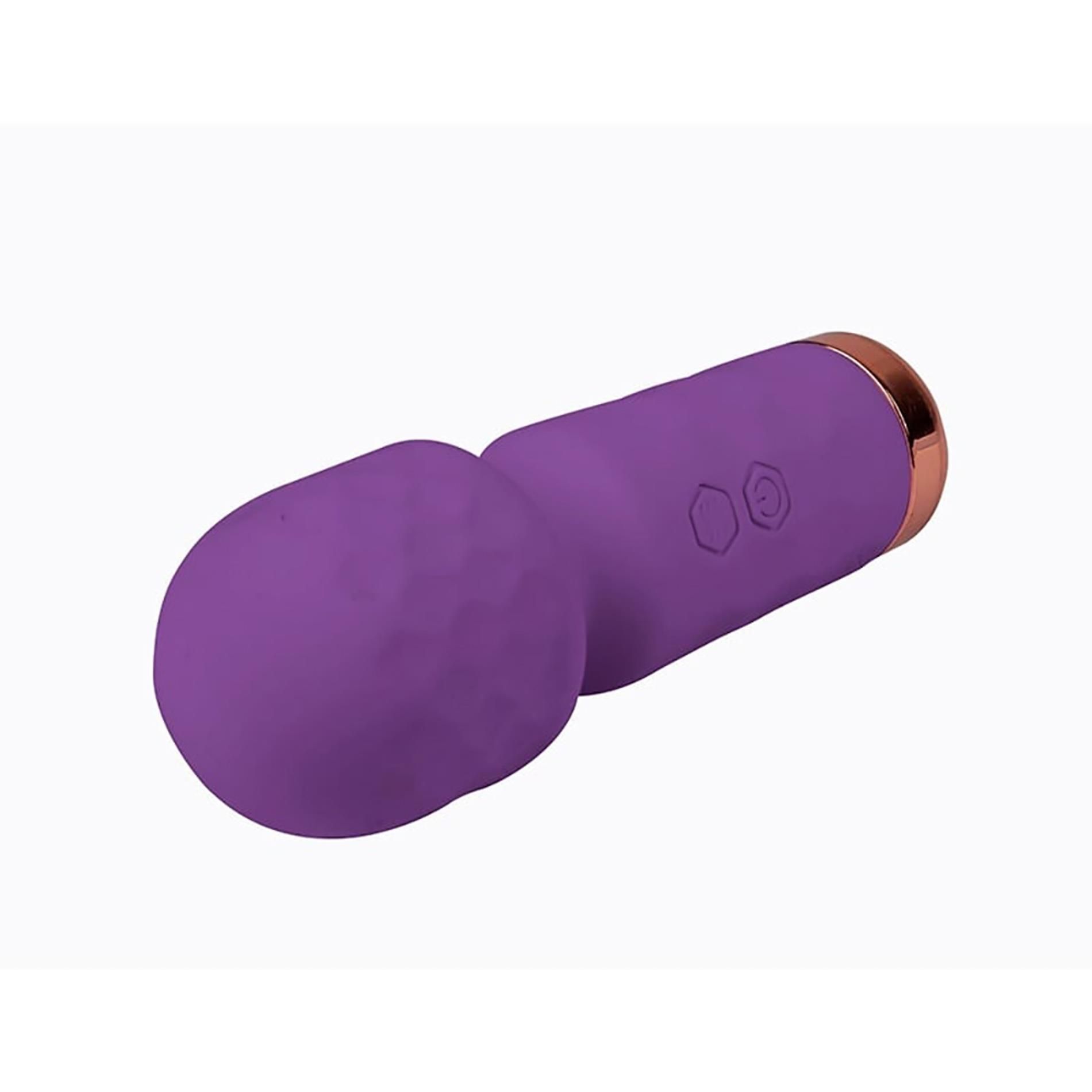 Мини-вибратор Fantasy Eros wand, 11.5 см (фиолетовый)