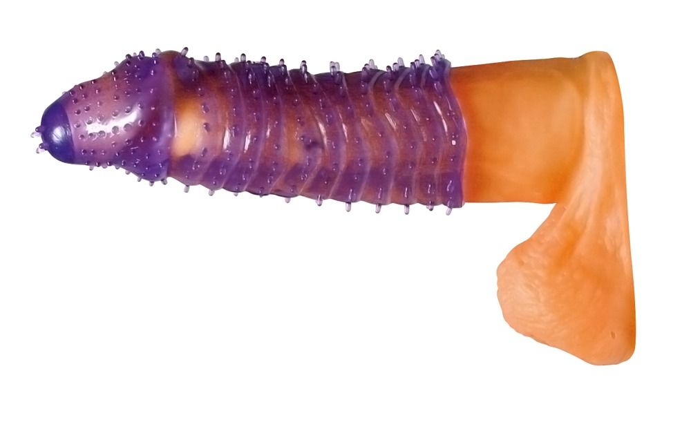 Насадка на пенис X-tra Lust Penishulle, 14,5 см (фиолетовый)