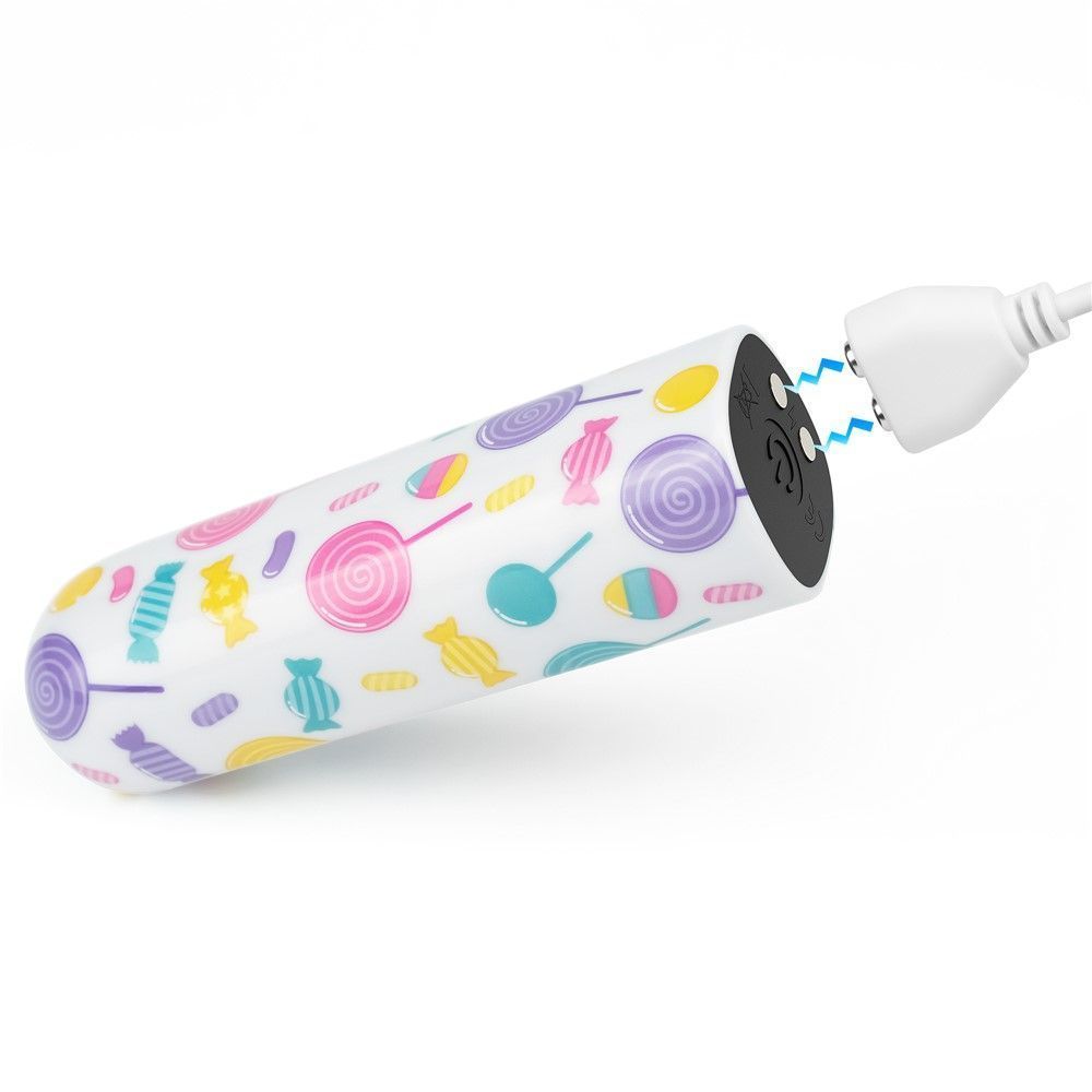Вібратор для клітора LoveToy Lollipop Massager, 8,5 см (мульти)