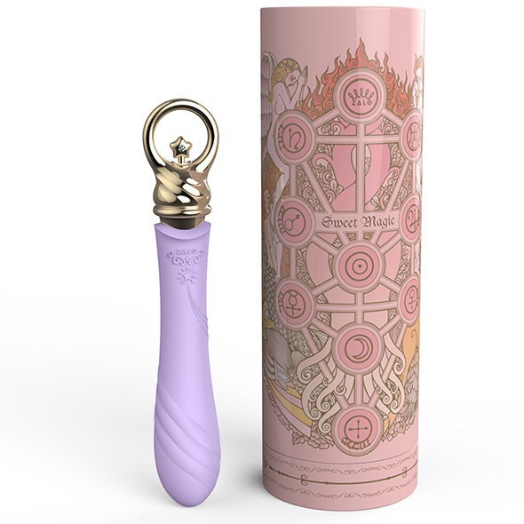 Вибратор Zalo Courage Pre-Heating G-spot Massager, 20,6 см (фиолетовый)