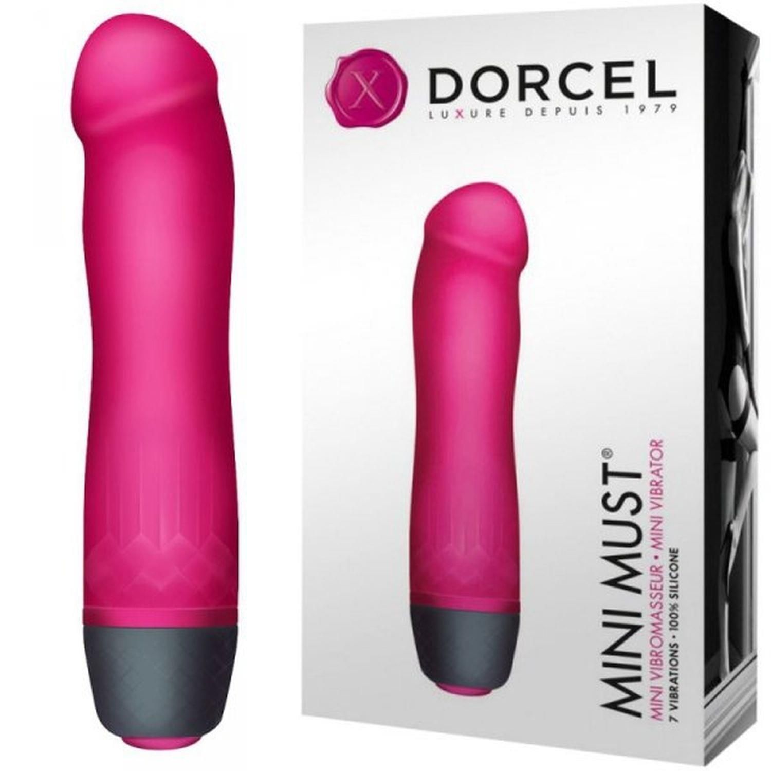 Вибратор для клитора и точки G Dorcel Mini Must Magenta, 12,5 см (розовый)