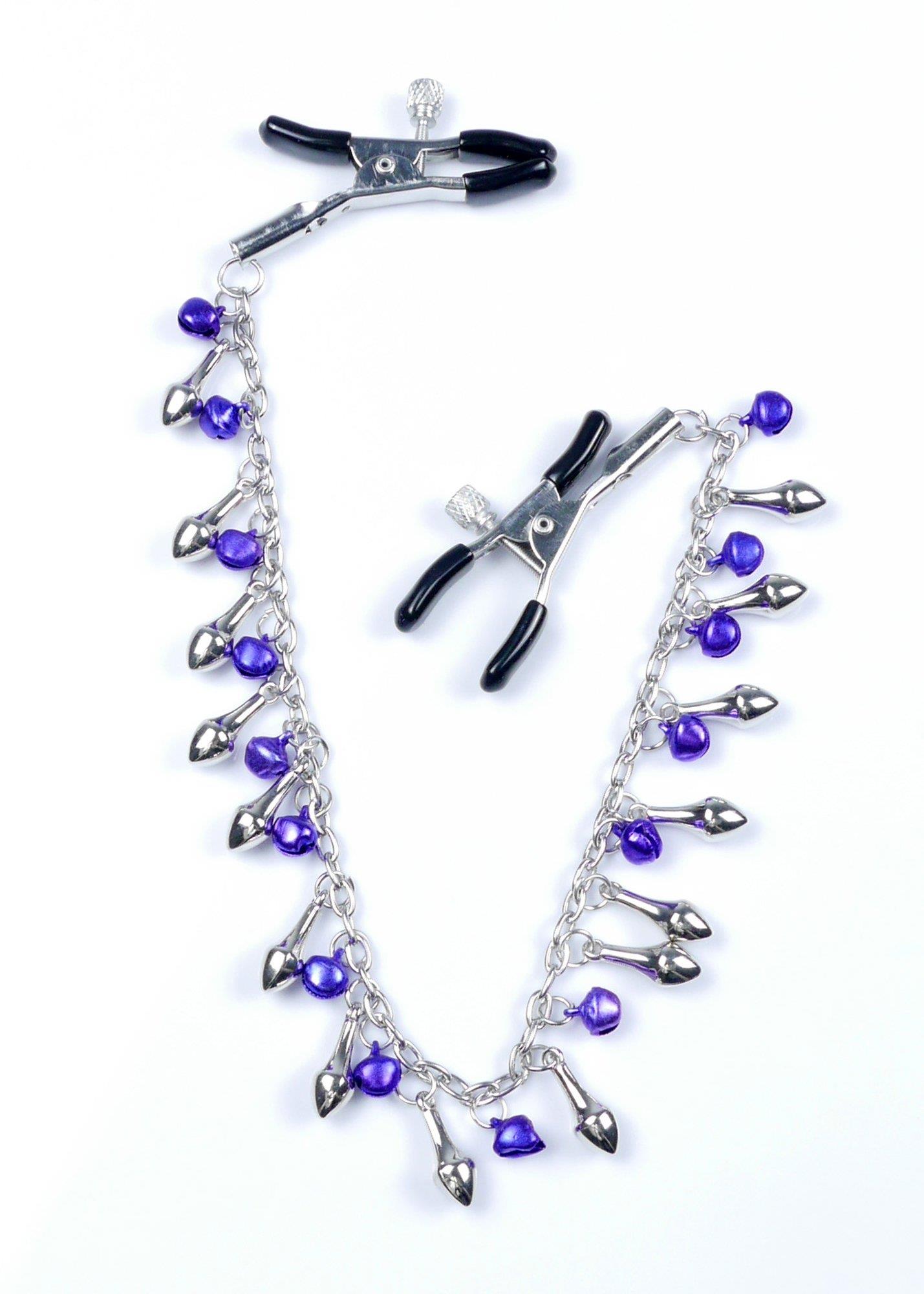 Зажимы для сосков Fetish B-Series Exclusive Nipple Clamps No.2 (серебристый)