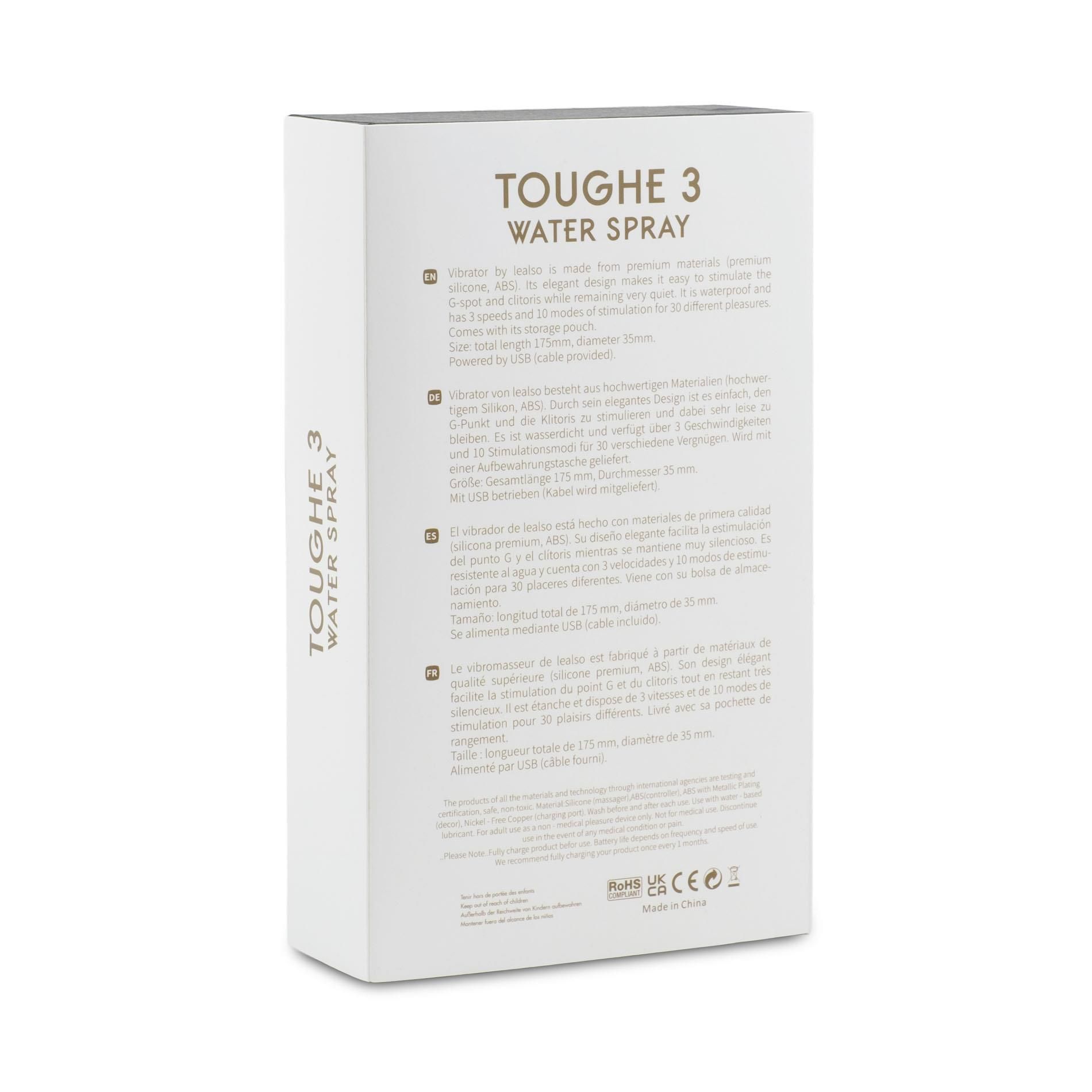 Boys of Toys B - Series Toughe 3 - Dual Pleasure - Wibrator podwójnej stymulacji B -, Różowy, 17.7 cm