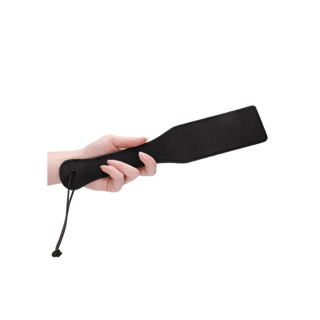 Шльопалка Ouch! Luxury Paddle, 31.5 см (чорний)