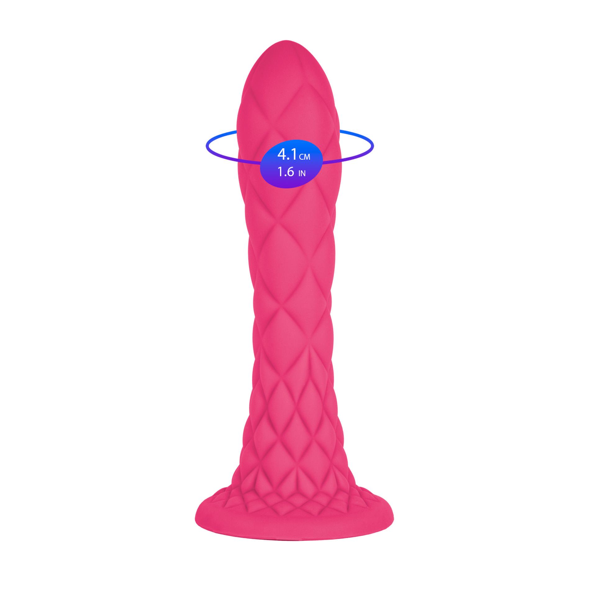 Фаллоимитатор Silexd Fantasy Line Dreamy 7”, 18.5 см (розовый)