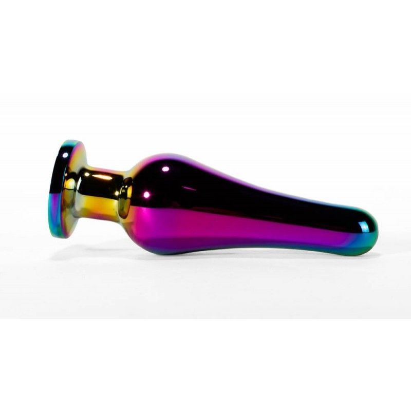 Анальна пробка X-Men Secret Shine Rainbow, 12,9 см (мульті)