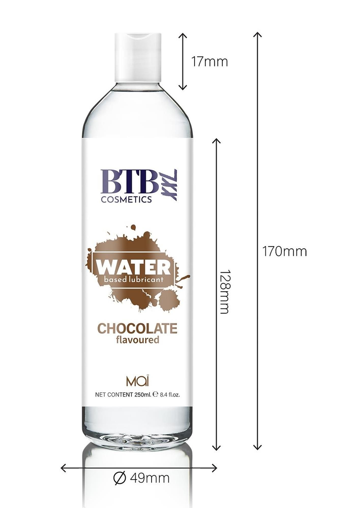 Лубрикант на водной основе BTB шоколад, 250 мл