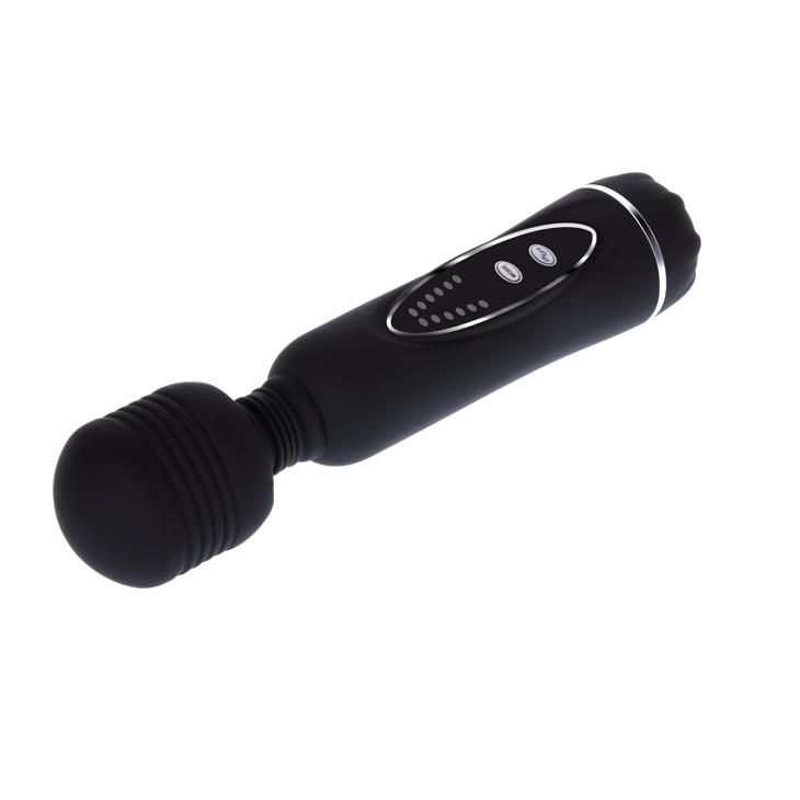 Вибромассажер LyBaile Power Wand, 20 см (черный)
