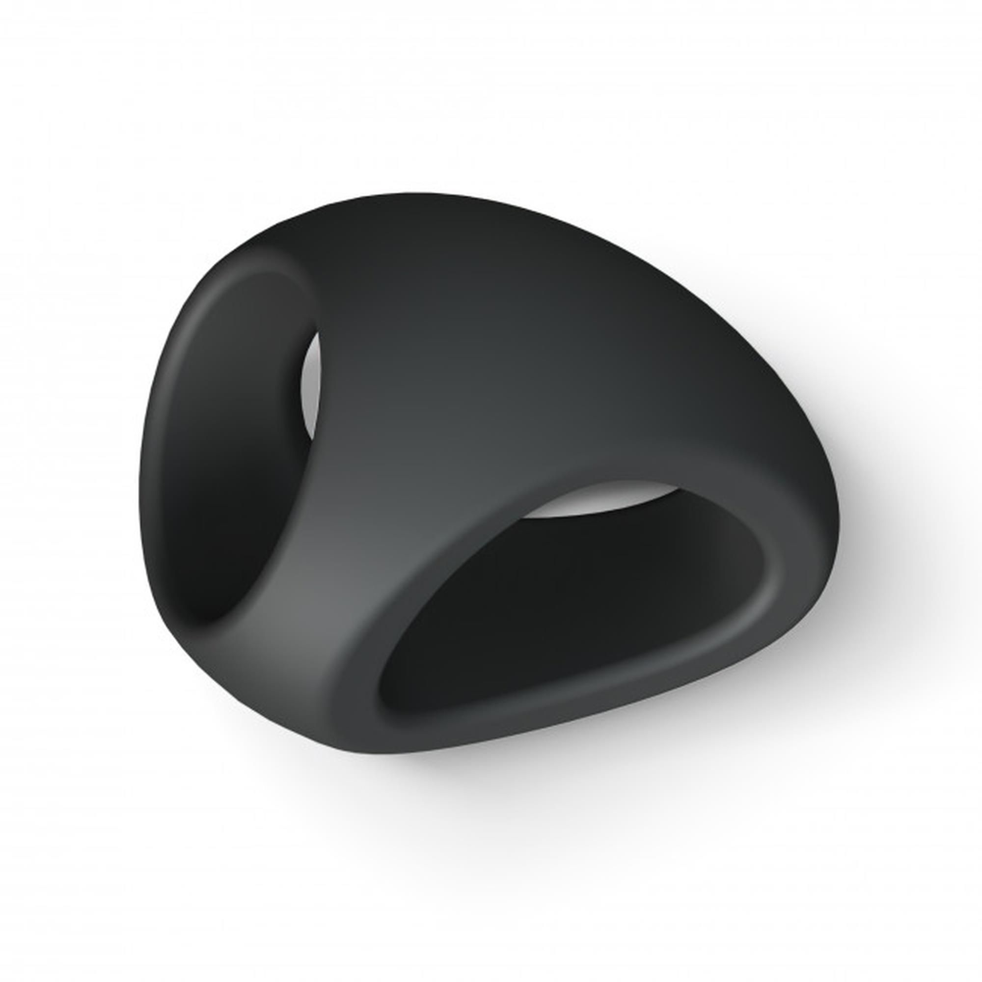 Двойное эрекционное кольцо Love To Love Flux Ring (черный)