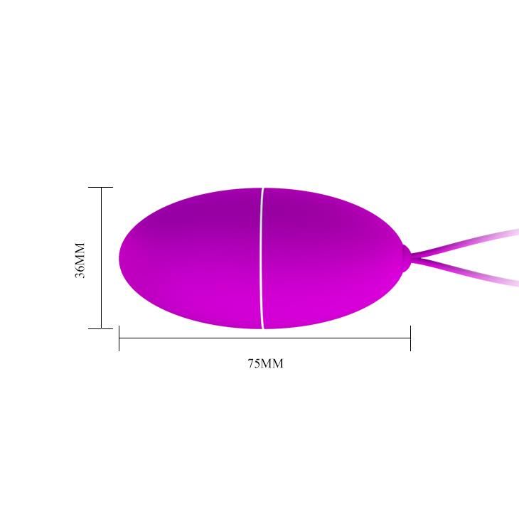 Виброяйцо Pretty Love Joanne, 7,5 см (фиолетовый)