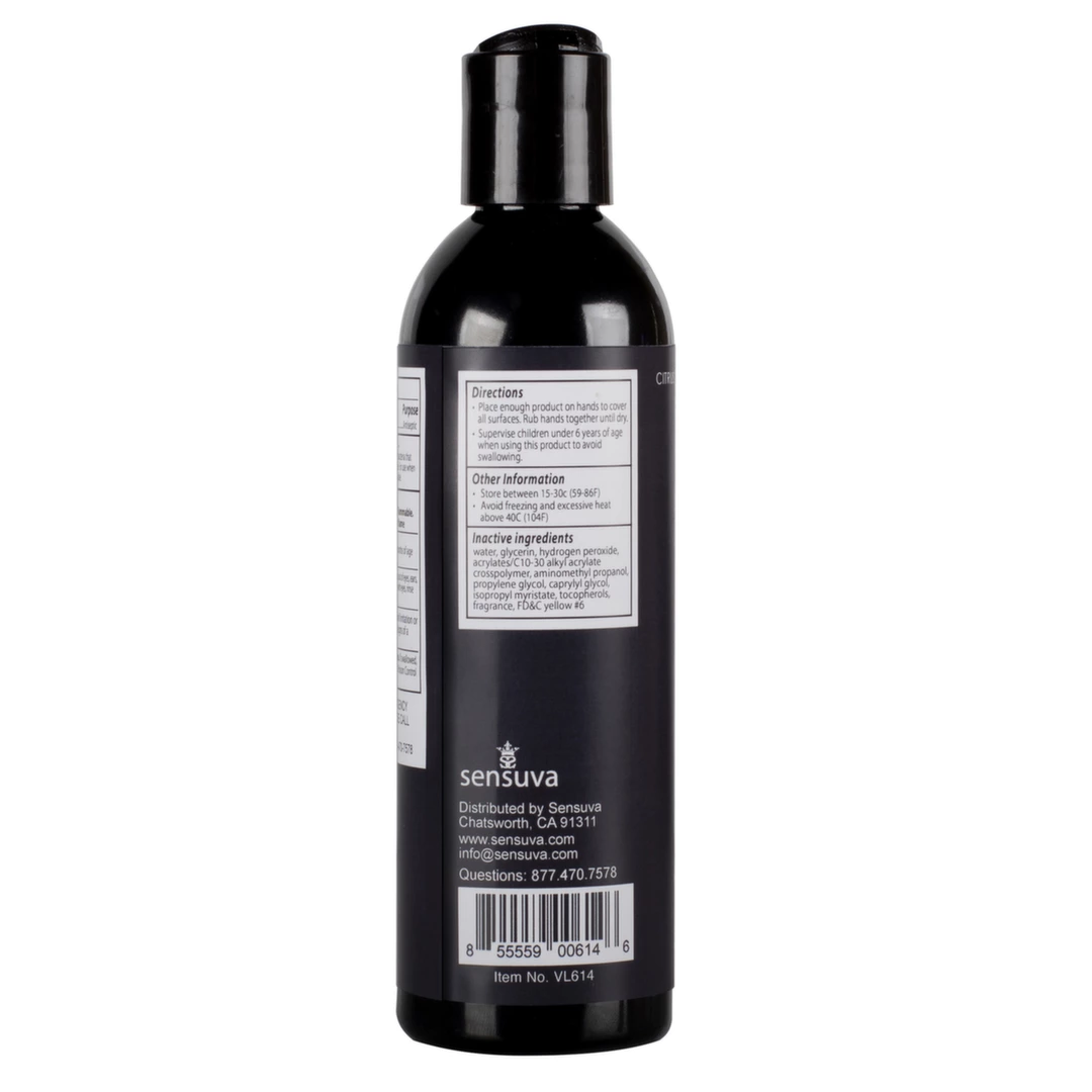 Антибактериальный гель Sensuva Citrus Care Citrus, 240 мл