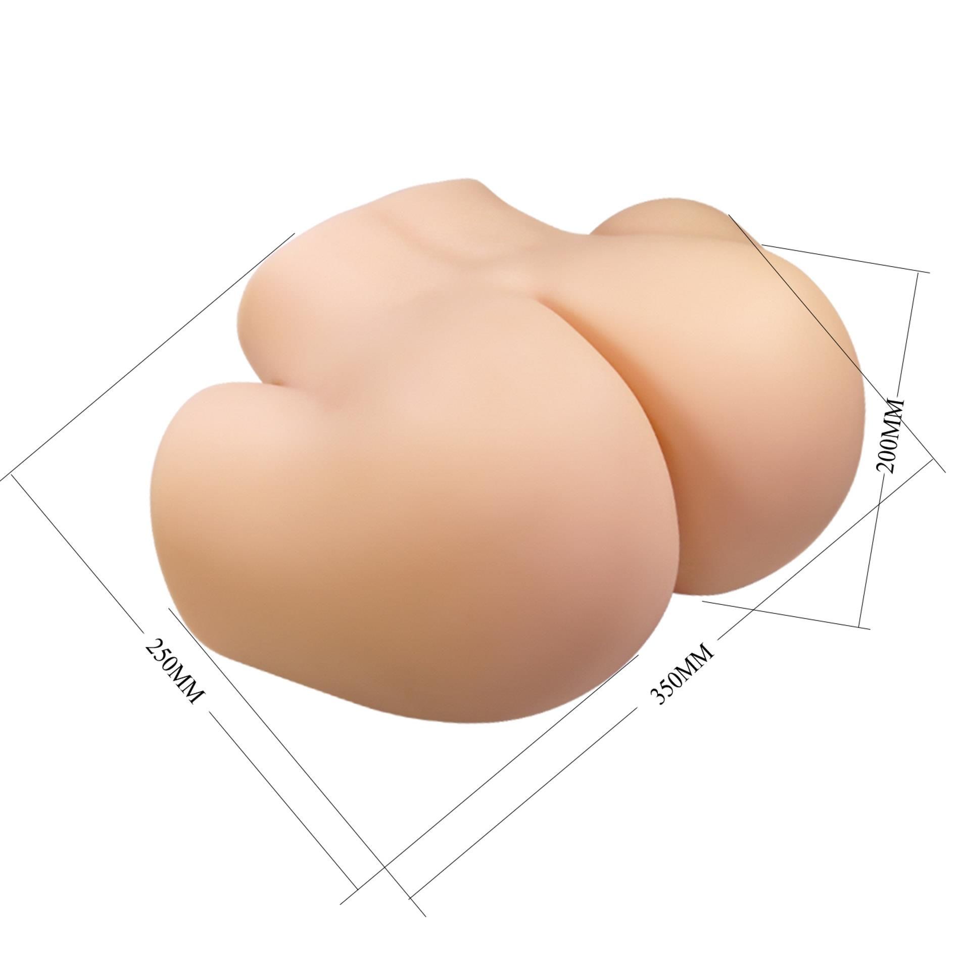 Crazy Bull Vivian - Realistyczny masturbator, W kolorze cielistym, 35 cm