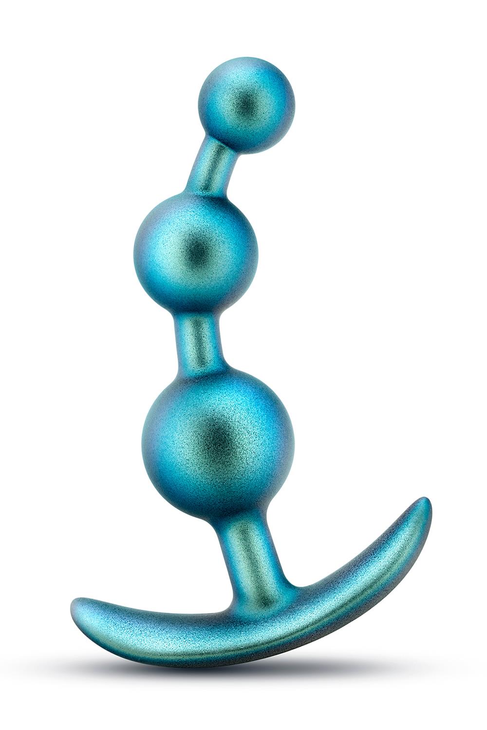 Korek analny Anal Adventures Matrix Gamma Plug, 13.3 cm (niebieski)