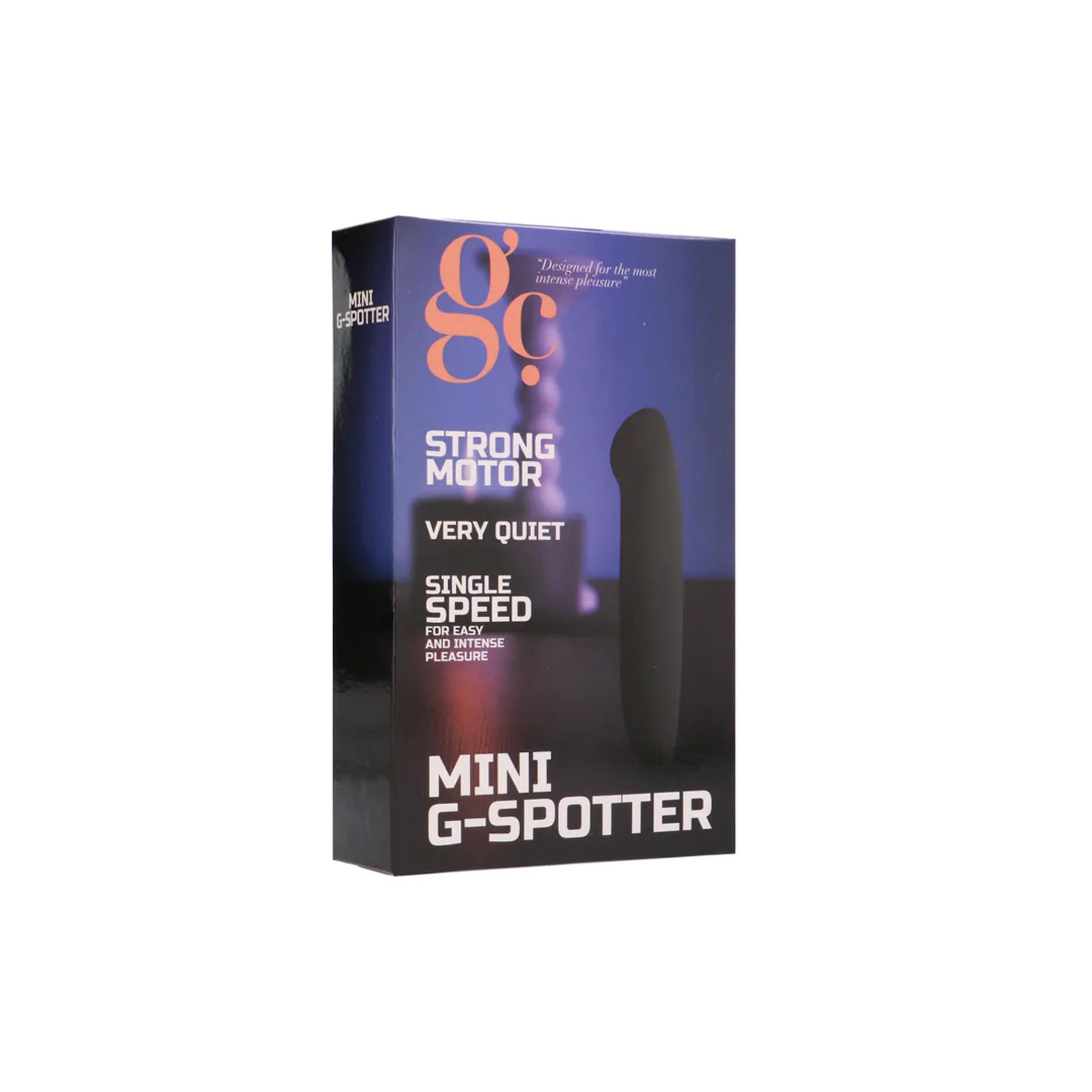 Мини-вибратор GC G-Spotter Bullet, 12.7 см (черный)