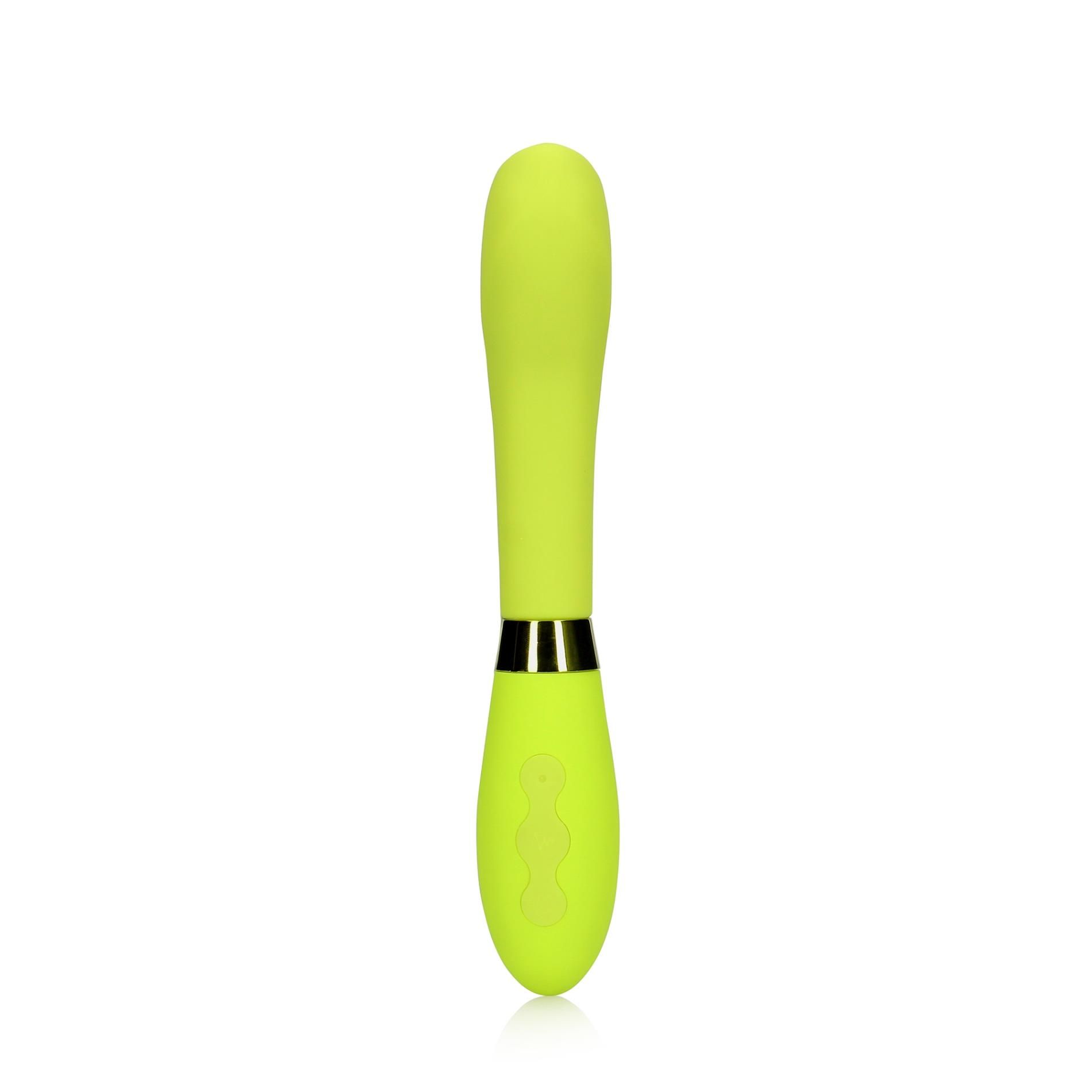 Вибратор Loveline G-Spot, 20.5 см (желтый)