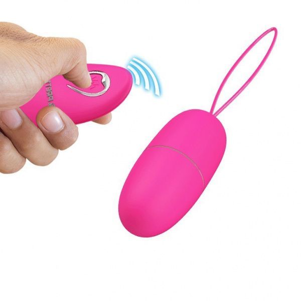 Виброяйцо Pretty Love Selkie Wireless Egg, 6,9х3 см (розовый)