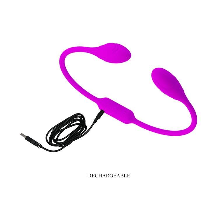 Вибратор Pretty Love Dream Lovers Whip, 65,5 см (фиолетовый)