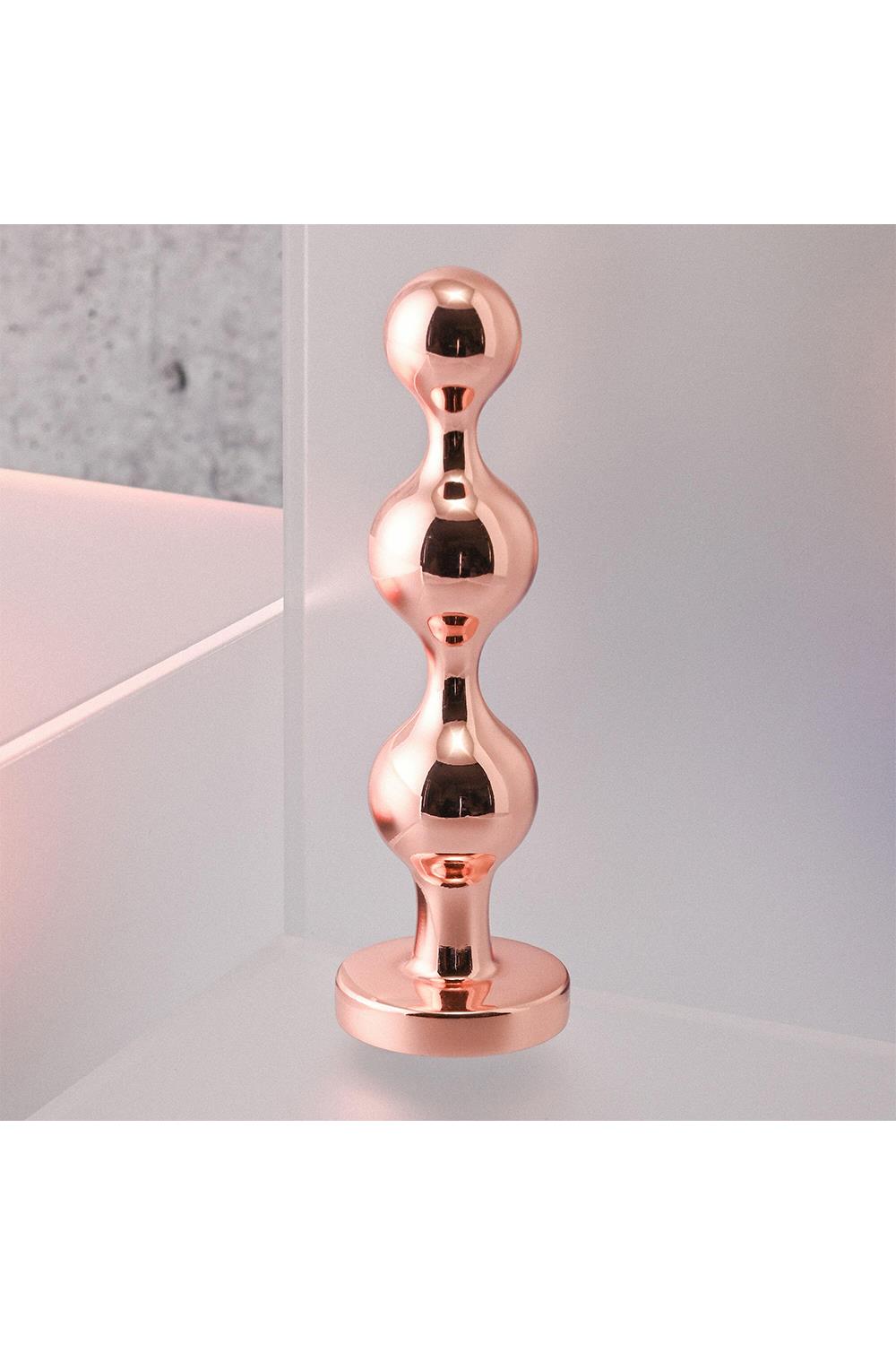 Korek analny Gender X Gold Digger Small, 10,5 cm (złoty)