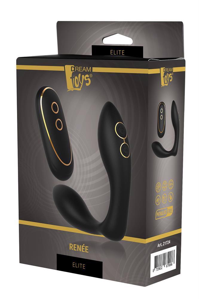 Вибратор Dream Toys Elite Renee, 11,2 см (черный)