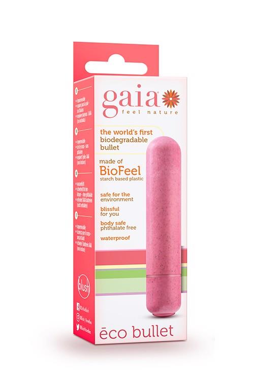 Мини-вибратор Blush Gala Eco Bullet, 6.5 см (розовый)