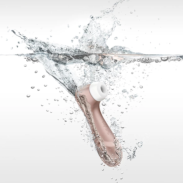 Вакуумный стимулятор клитора с вибрацией Satisfyer Pro 2 Next Generation (золотой)