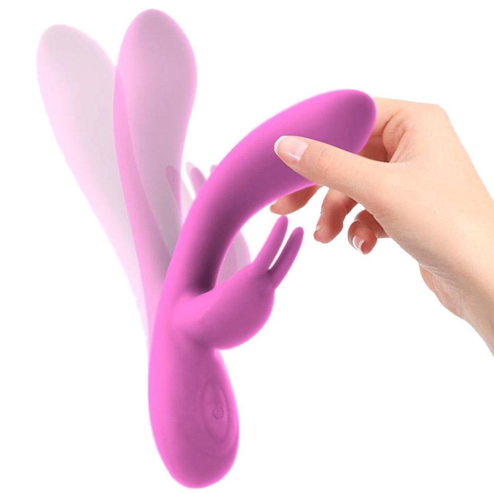 INTOYOU Mauve Pink - Wibrator królik, Różowy, 20 cm