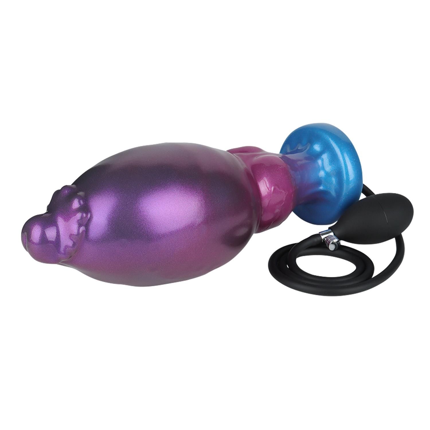 Фаллоимитатор Power Monsters Rift Titan, 24 см (фиолетовый)