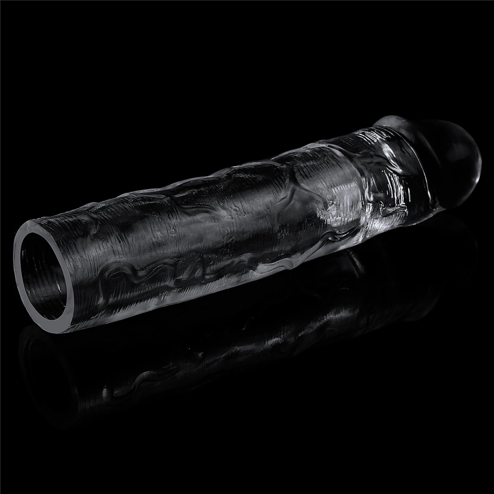 Насадка на пеніс LoveToy Flawless Clear Penis Sleeve Add 2, 19 см (прозорий)