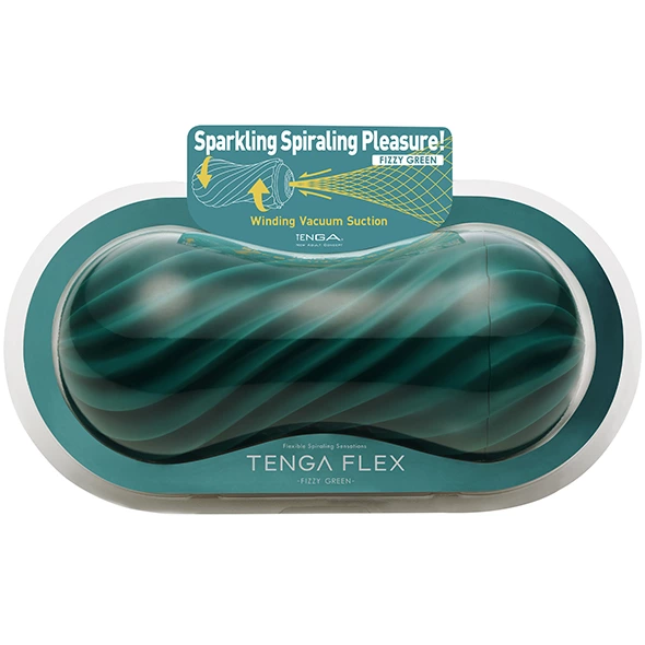 Мастурбатор Tenga Flex Fixxy (зелёный)