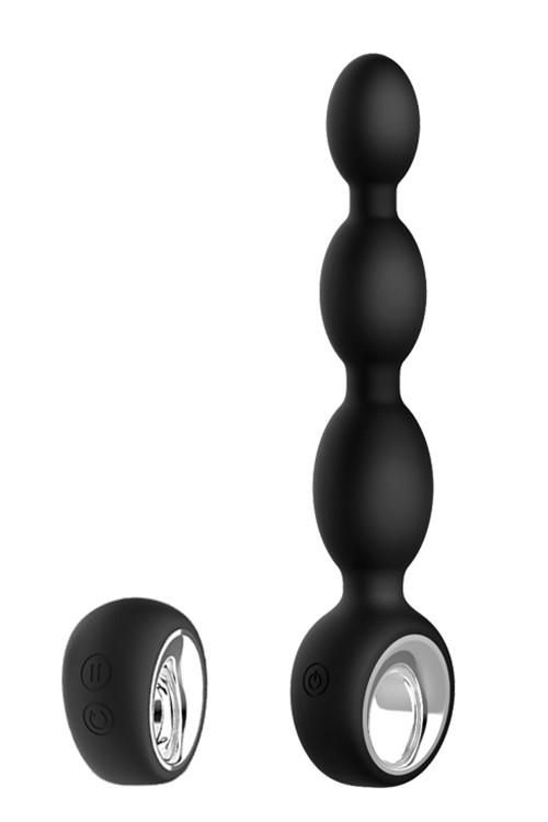 Анальна пробка Midnight Magic Dione Remote, 21,8 см (чорний)
