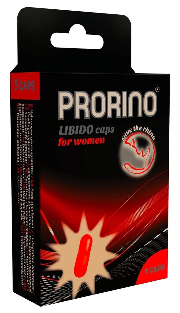 Капсули для жінок Hot Prorino, 5 шт