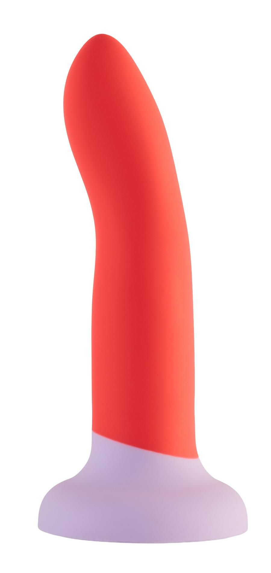 Dildo Dream Toys 2-Toned Love Stick Medium, 17 cm (czerwony)