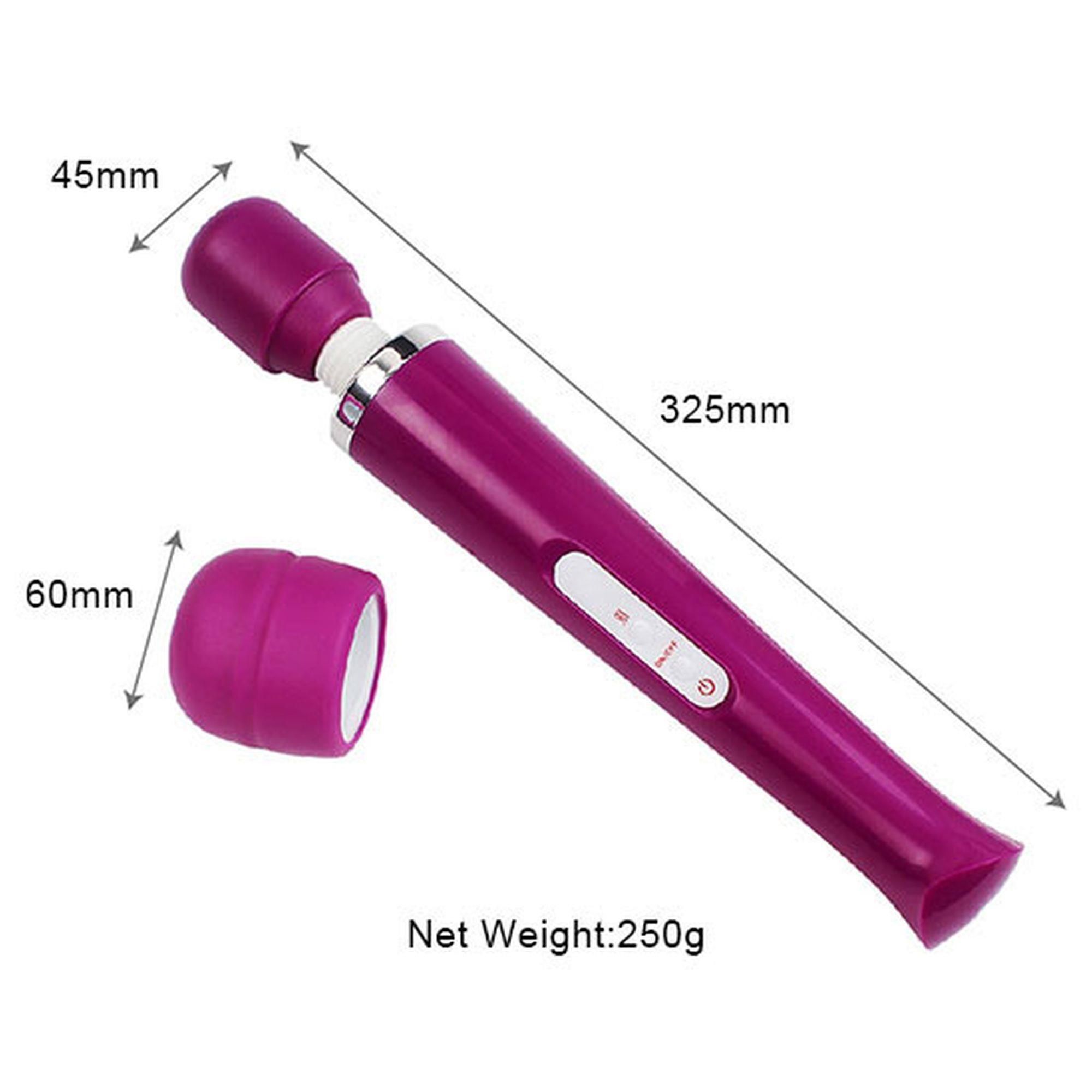 Вибромассажер Boss Series Wand, 32 см (фиолетовый)