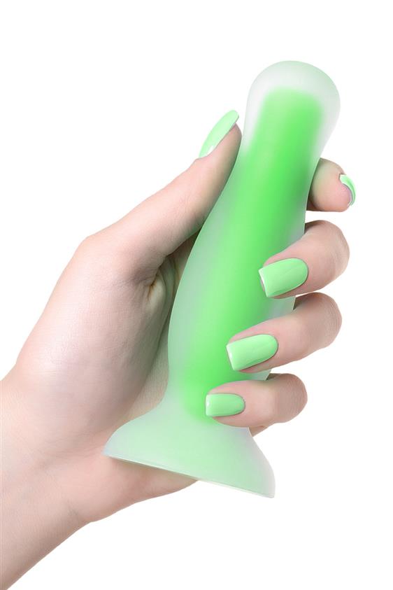 Korek analny Toyfa Mortimer Glow, 12,5 cm (zielony)