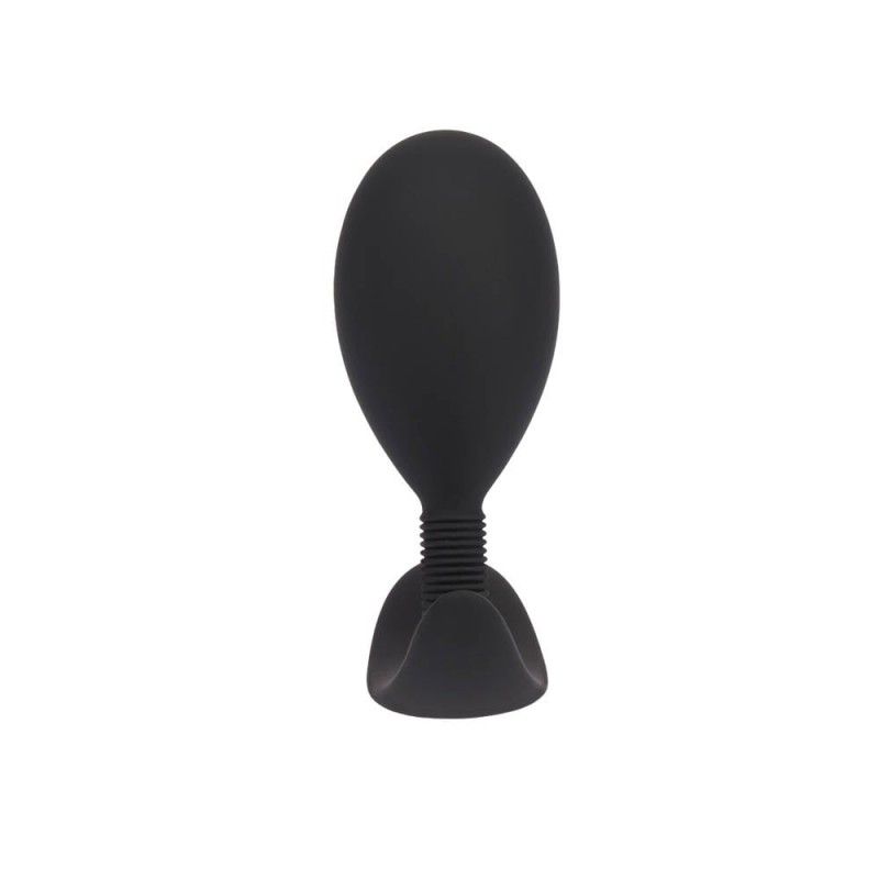Анальна пробка Black Mont 4 Anal Play Plug L, 11,5 см (чорний)
