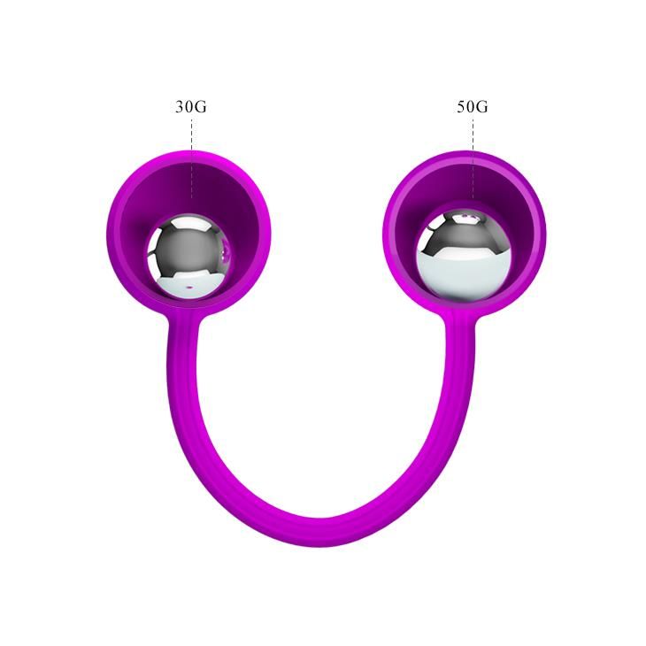 Вагинальные шарики Pretty Love Kegel Ball III, 18,6 см (фиолетовый)