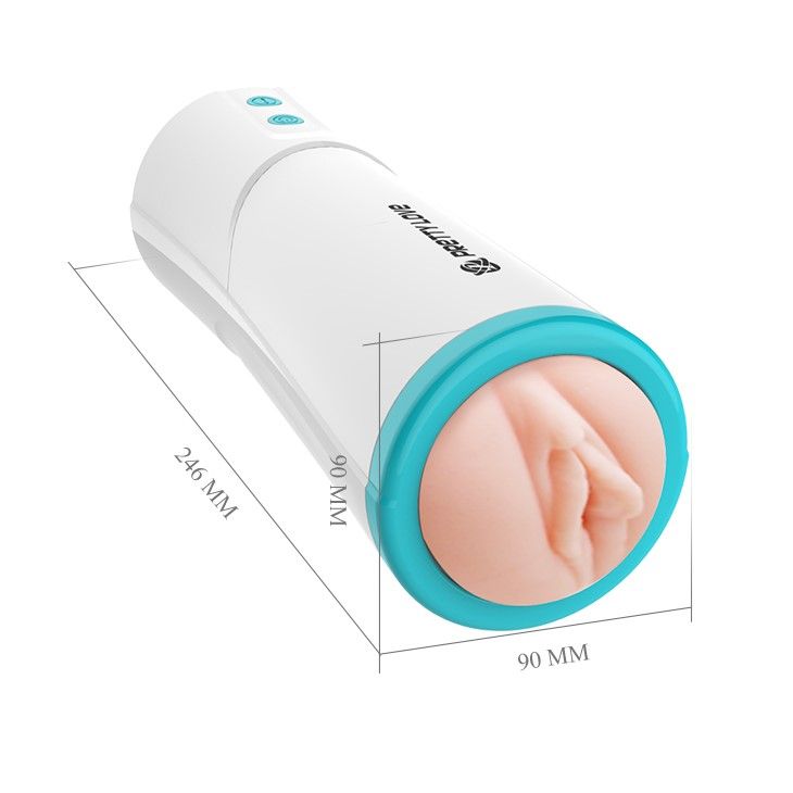 Автоматический мастурбатор Pretty Love Aby Voice (телесный)