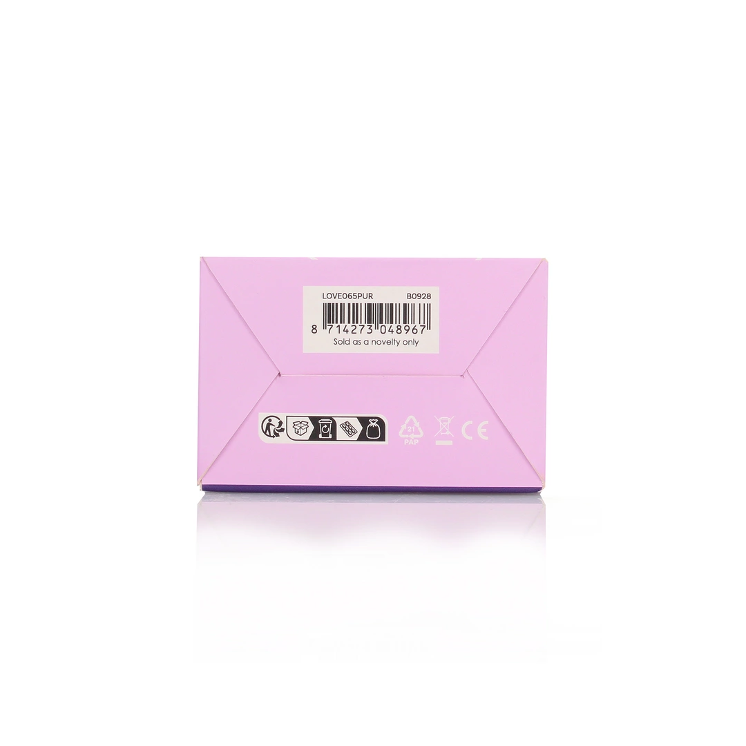 Вибратор Loveline Ultra Soft G-Spot, 13.3 см (фиолетовый)