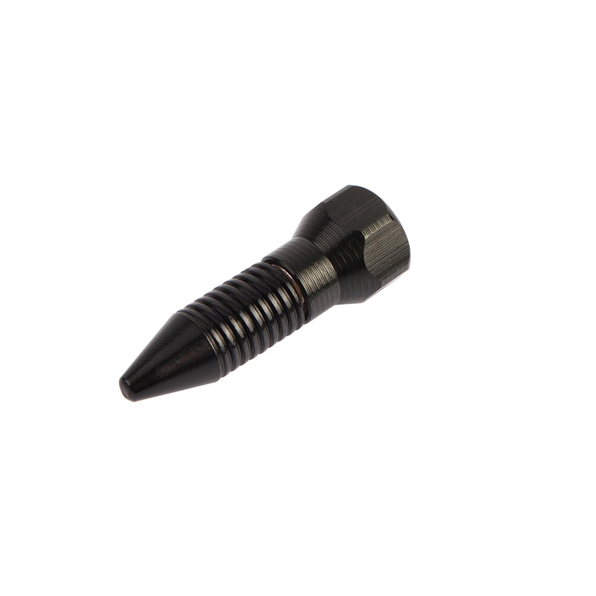 Sins Screw Shaped Magnetic Nipple Clamps - Zaciski na sutki, Czarny, 4.2 cm