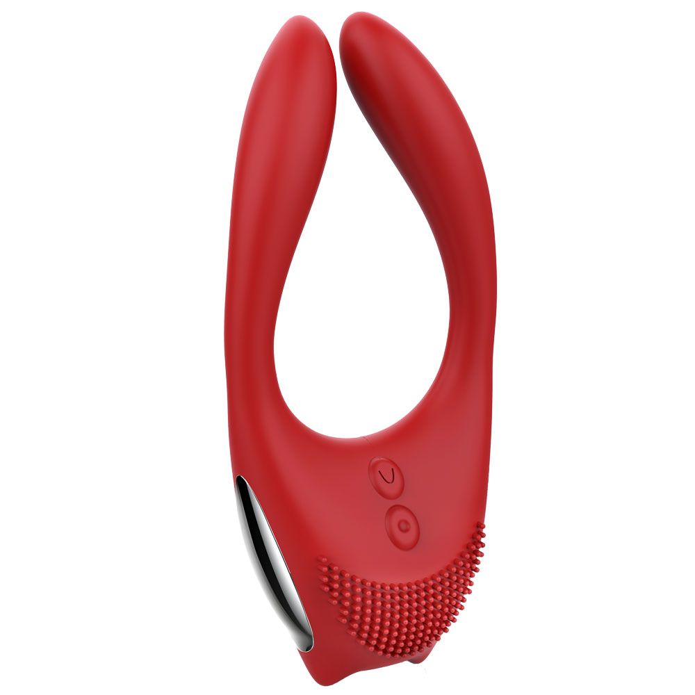 Вибратор Red Revolution Eros, 12 см (красный)