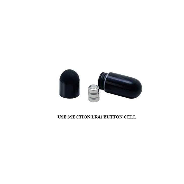 Эрекционное кольцо Pretty Love Thimble Vibrating Cock Ring, 6 см (черный)